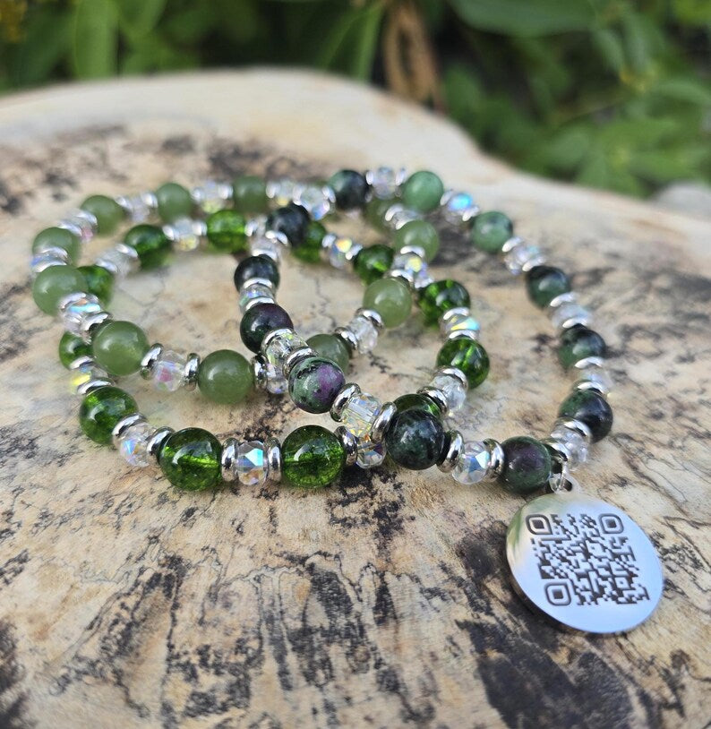 Custom QR Code Bracelet